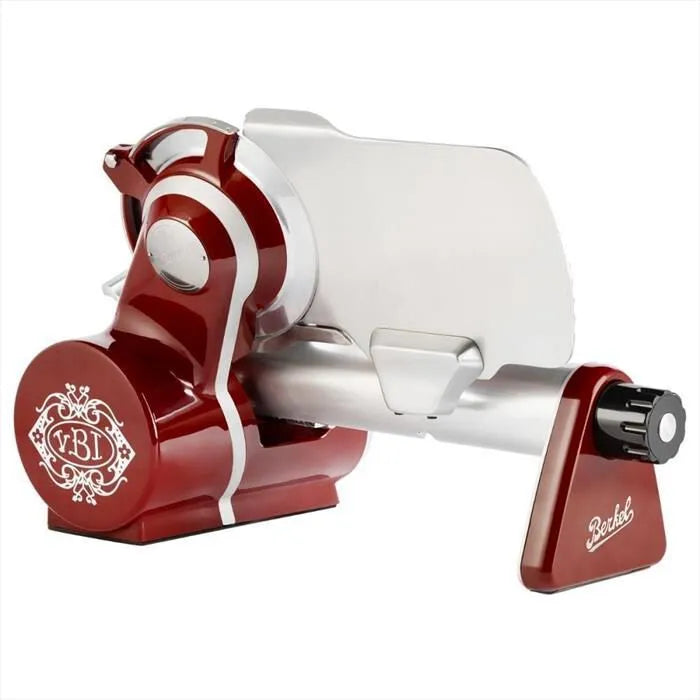 BERKEL affettatrice, LAMA DIAM.17CM ICON LINE, colore rosso / argento