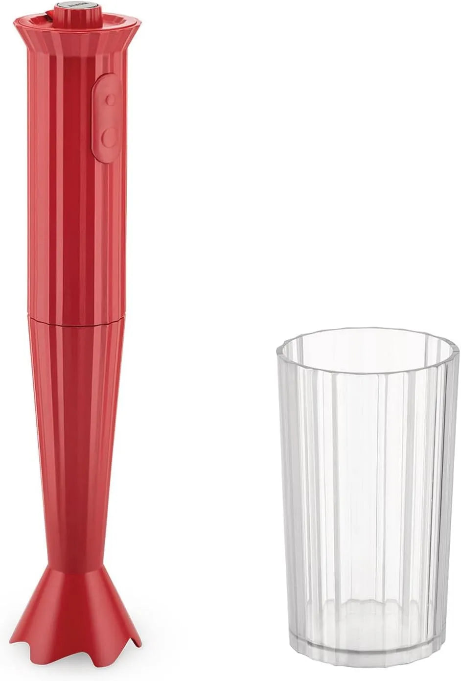 Modello R finitura rossa Plissu00e9 MDL10 Alessi Minipimer