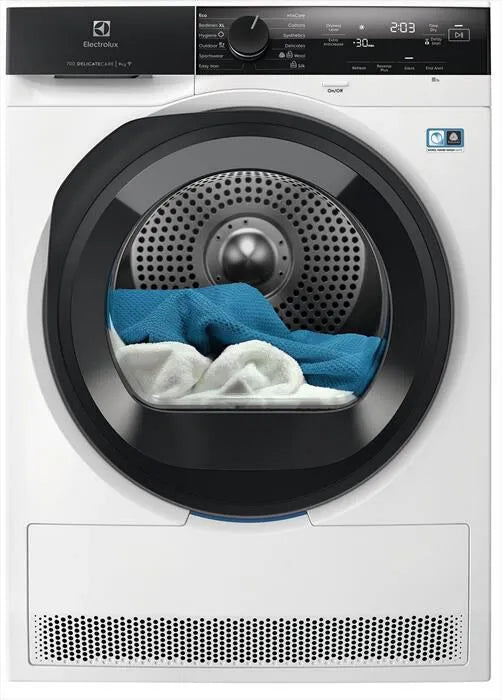 Electrolux asciugatrice, EW7H48GY 8Kg Classe B, colore bianco