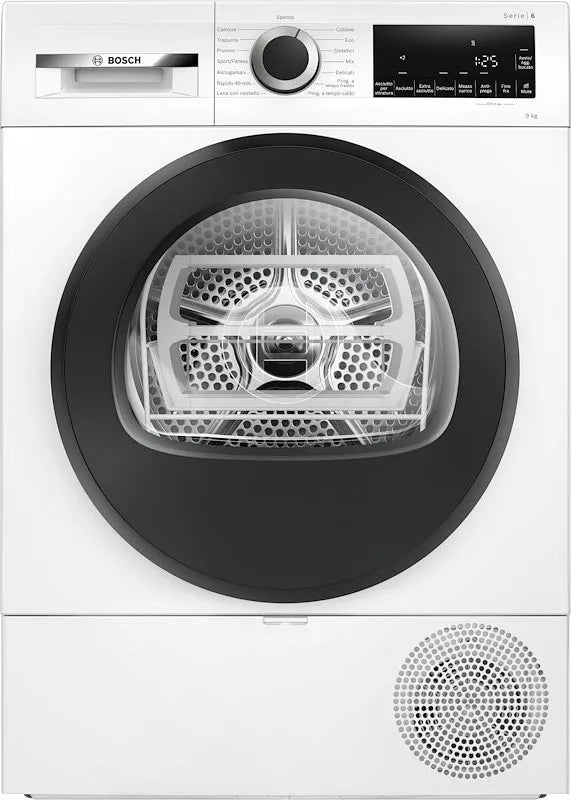 BOSCH modello Wqg24201it, Asciugatrici SERIE 6 finitura bianca