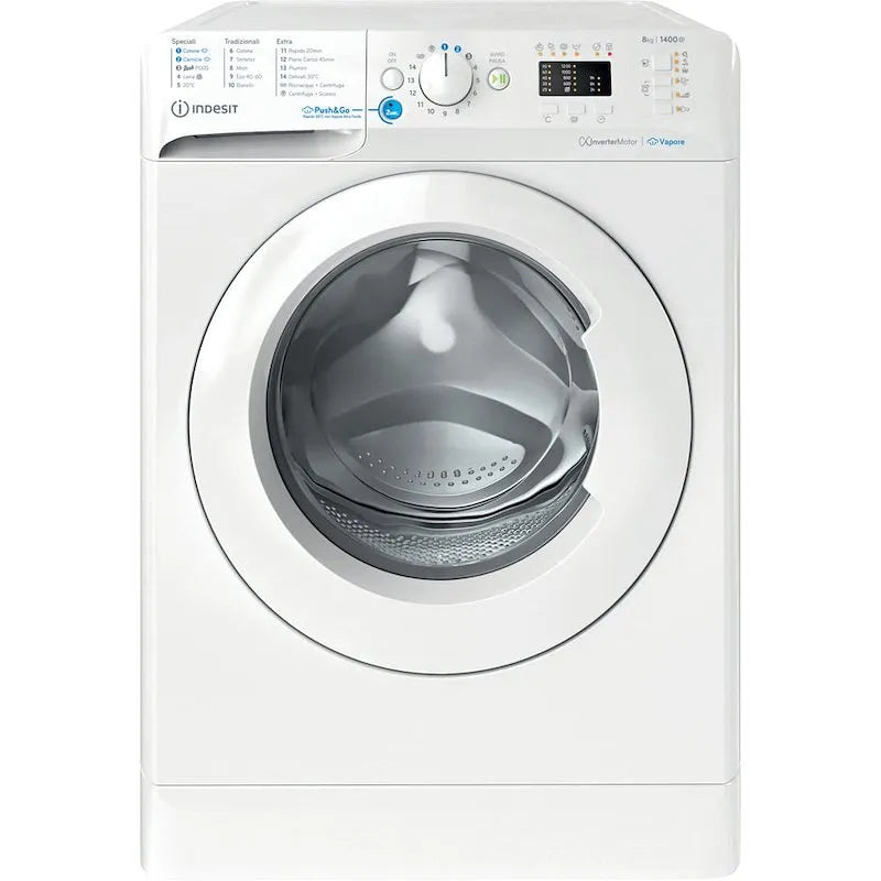 INDESIT lavatrice, 8Kg BWA 81496X WV IT finitura bianca