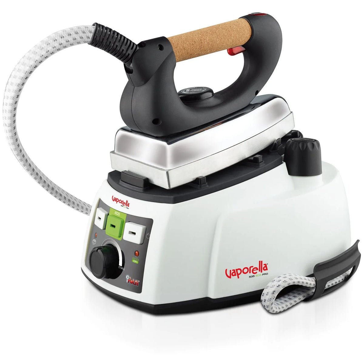 Polti caldaia, Vaporella 535 Eco Pro ferro da stiro con 4 bar 90 g/min finitura nera e finitura bianca