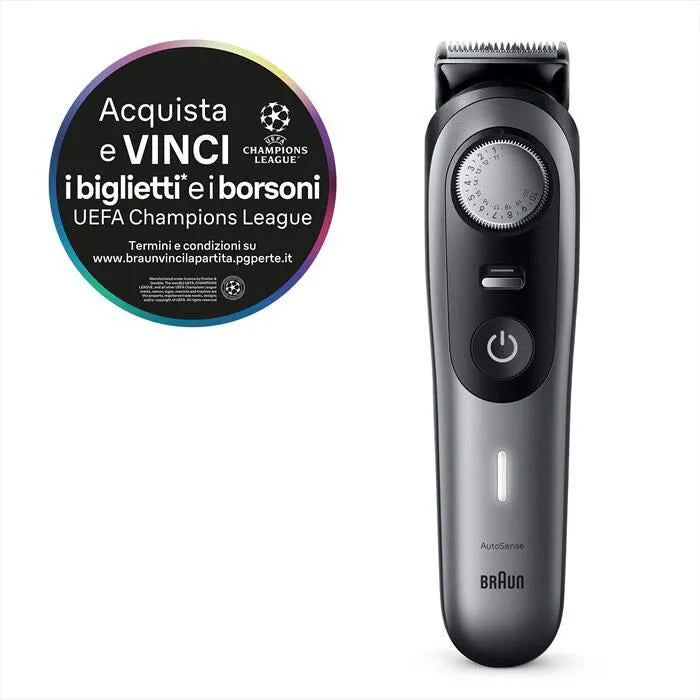 Braun, Regolabarba BT9420, colore nero / grigio
