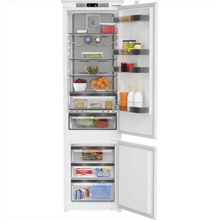 Whirlpool frigorifero combinato, WHKN 3283 B4E Classe E 284lt, colore bianco