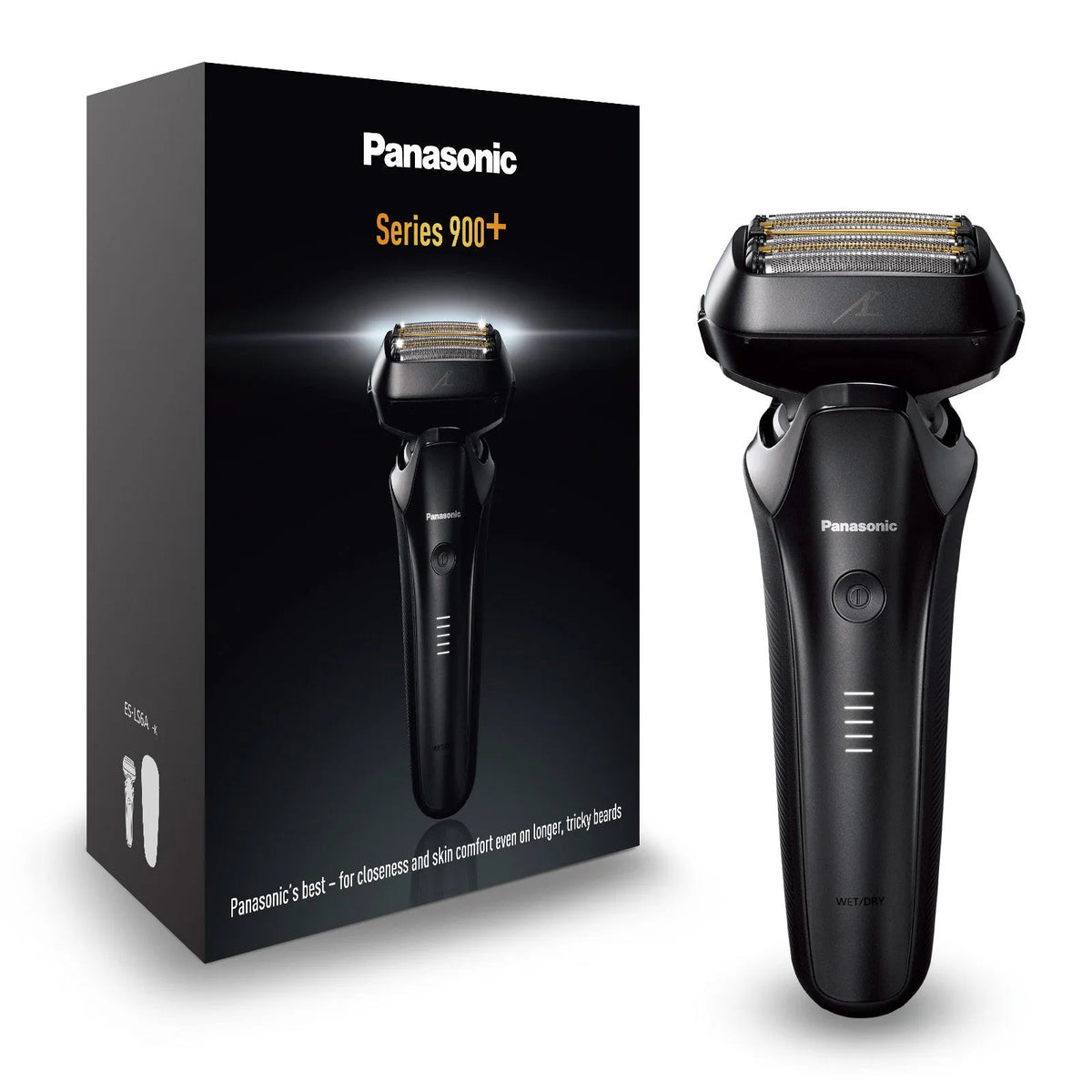 Panasonic rasoio elettrico, Serie 900+ modello ES-LS6A 6 Lame Wet & Dry Ricaricabile
