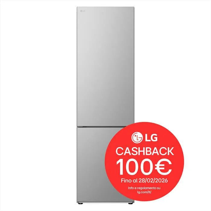 LG frigorifero combinato, GBV22NCBPY classe di efficienza energetica B 387 lt-Prime finitura argento