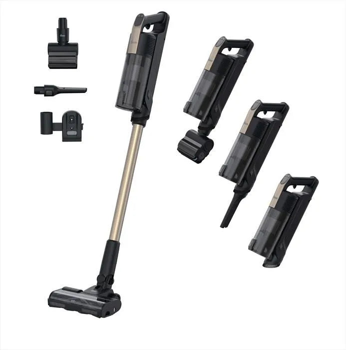HOOVER scopa elettrica, HF310P 011-finitura nera, Metallico