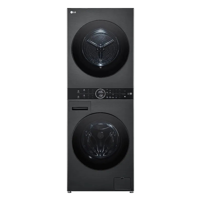 LG lavasciuga, Washtower 12/10Kg WT1210BBF Platinum finitura nera