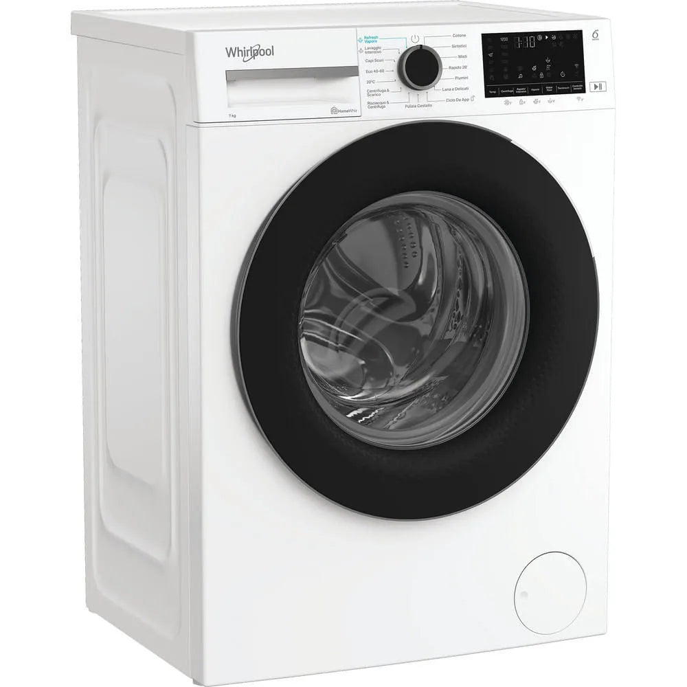 Whirlpool lavatrice, WAM 762WB IT installazione libera 7kg 1200 Giri classe di efficienza energetica A