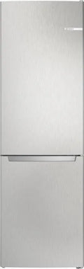 BOSCH frigorifero combinato, KGN36NLEA classe di efficienza energetica E 186x60 cm-Metal look