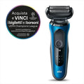 Braun, Rasoio SERIES 6 61, B1200S, colore blu