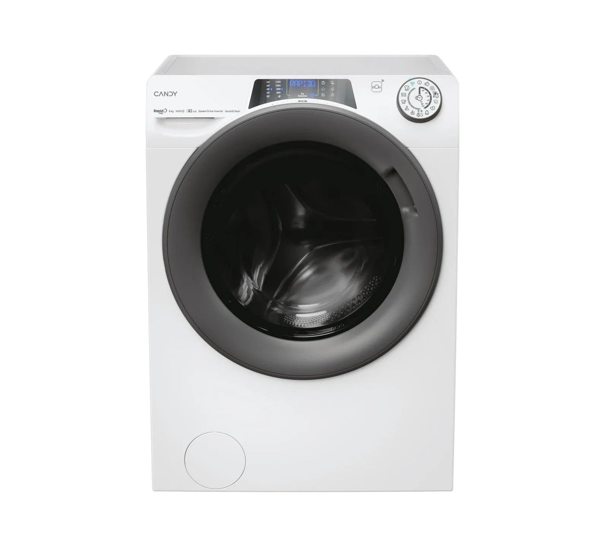 Candy lavatrice, RapidÓ PRO RP 486BWMR9/1-S 8kg 1400 giri classe di efficienza energetica A Wi-Fi finitura bianca