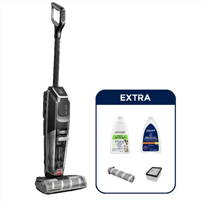 BISSELL lavapavimenti, CROSSWAVE OMNIFORCE EDGE PRO, colore nero