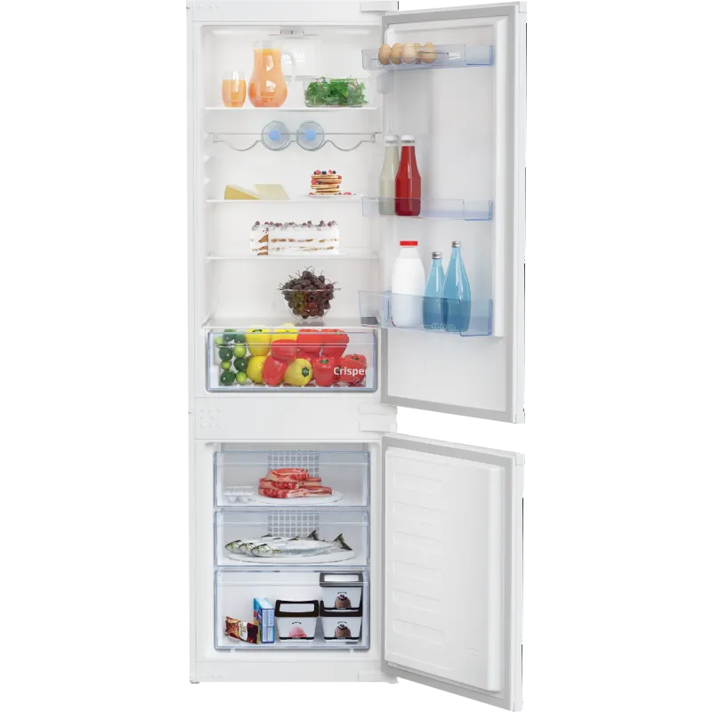 Beko frigorifero, BCSA285K3SFN - per installazione a incasso Combinato Statico classe di efficienza energetica F