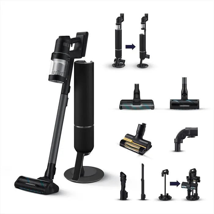 SAMSUNG scopa elettrica, VS90F40DEK/WA-Satin finitura nera