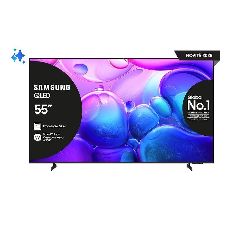 SAMSUNG modello Qe55q6faauxzt, QLED Smart TV 55'