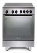 De'Longhi forno, DMX 64 INL Cucina a Induzione 60cm finitura nera e acciaio inossidabile 4 zone di cottura 69L
