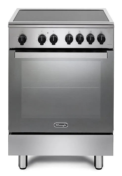 De'Longhi forno, DMX 64 INL Cucina a Induzione 60cm finitura nera e acciaio inossidabile 4 zone di cottura 69L