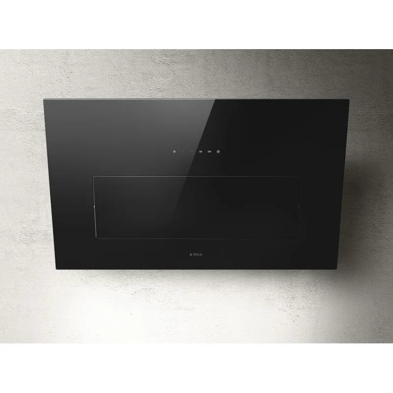Elica modello PRF0164459A, Cappa Parete 85 cm Aspirante 750 m³/h classe di efficienza energetica A Vetro finitura nera, BLOOM BL