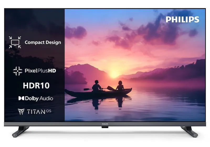 PHILIPS televisore LED, 32' 32pfs6000/12 finitura nera