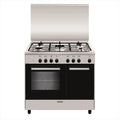 GLEM GAS modello AR965MI6, Cucina a gas classe di efficienza energetica A-INOX