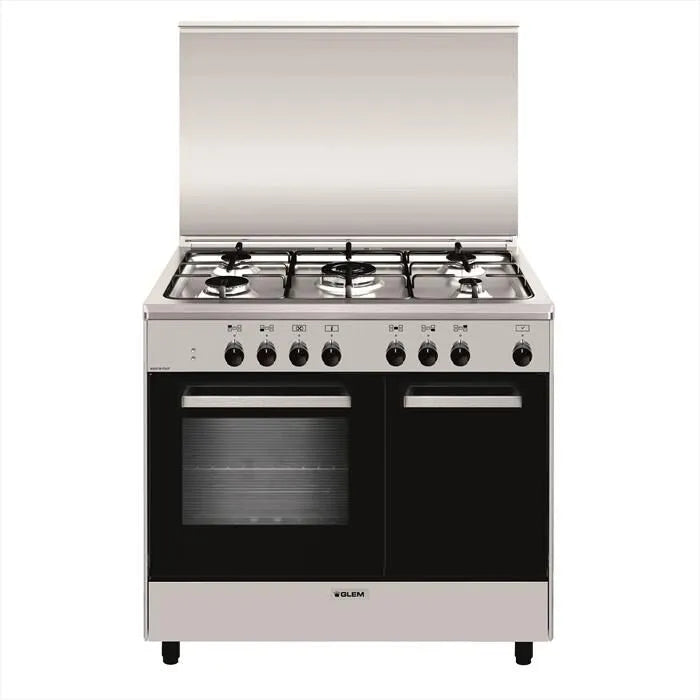 GLEM GAS modello AR965MI6, Cucina a gas classe di efficienza energetica A-INOX