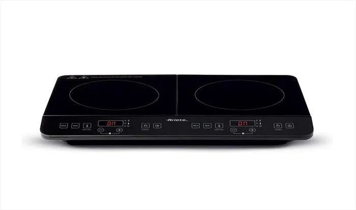 Ariete piano cottura a induzione, doppia, colore nero