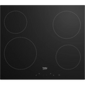 Beko piano cottura elettrico, HIC 64401 / HIC64401 finitura nera in Vetroceramica 60 cm 4 zone