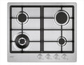 CANDY piano cottura a gas, CHG6BF4WTX 59,5 cm-acciaio inossidabile