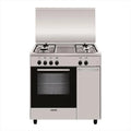 GLEM GAS modello AS854EI, Cucina a gas classe di efficienza energetica A-Inox