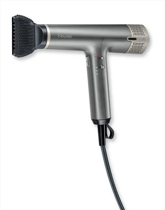 BEURER asciugacapelli, HC 2R GLAMOUR+, colore grigio