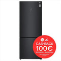 LG frigorifero combinato, GBB569MCAMN.AMCQEUT Classe E, colore nero