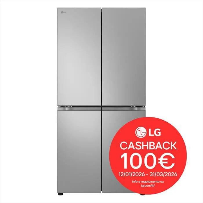 LG frigorifero, 4 porte GMB860PYDE Classe E 530L, colore argento