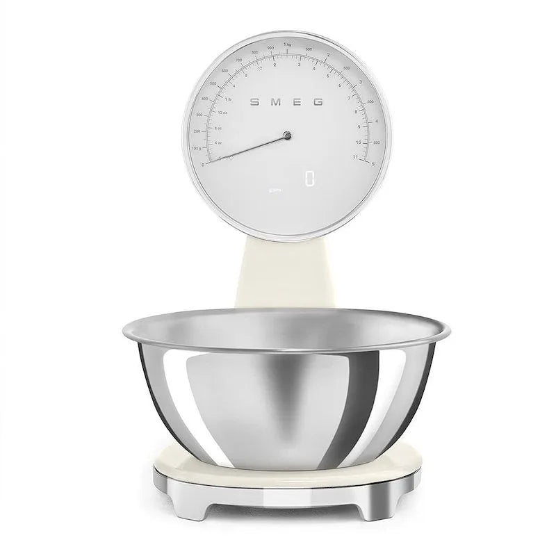 SMEG bilancia da cucina, modello Ksf01crww Panna