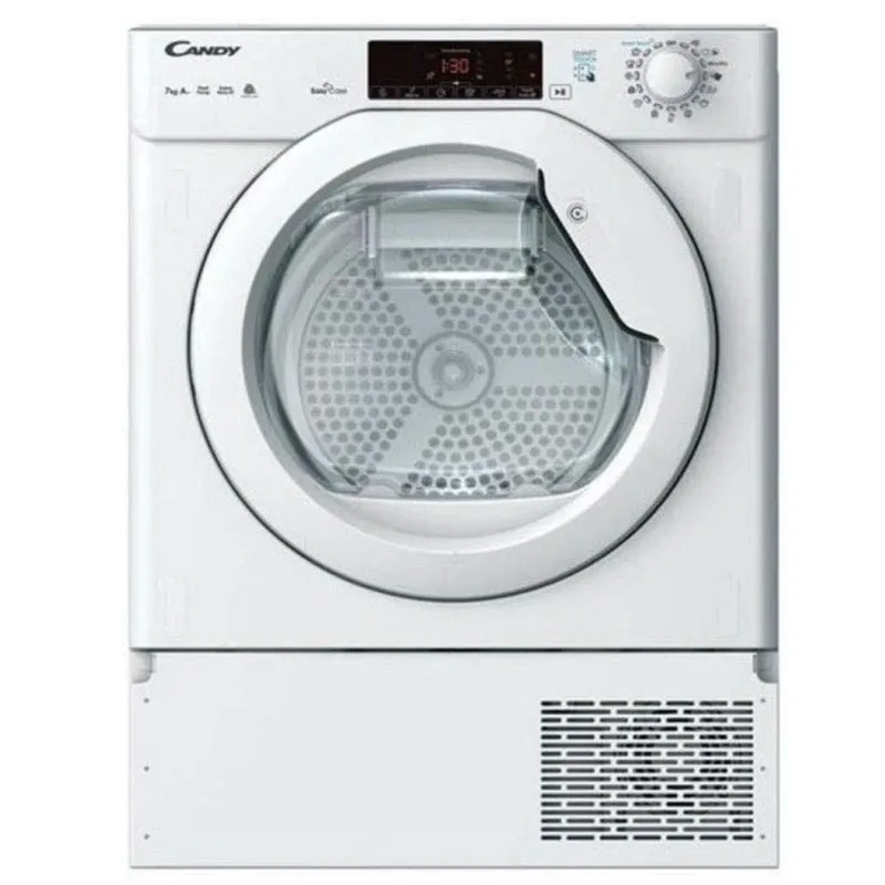 Candy asciugatrice, CBTD 7A1TE-S - per installazione a incasso 7 KG a Pompa di Calore classe di efficienza energetica A+