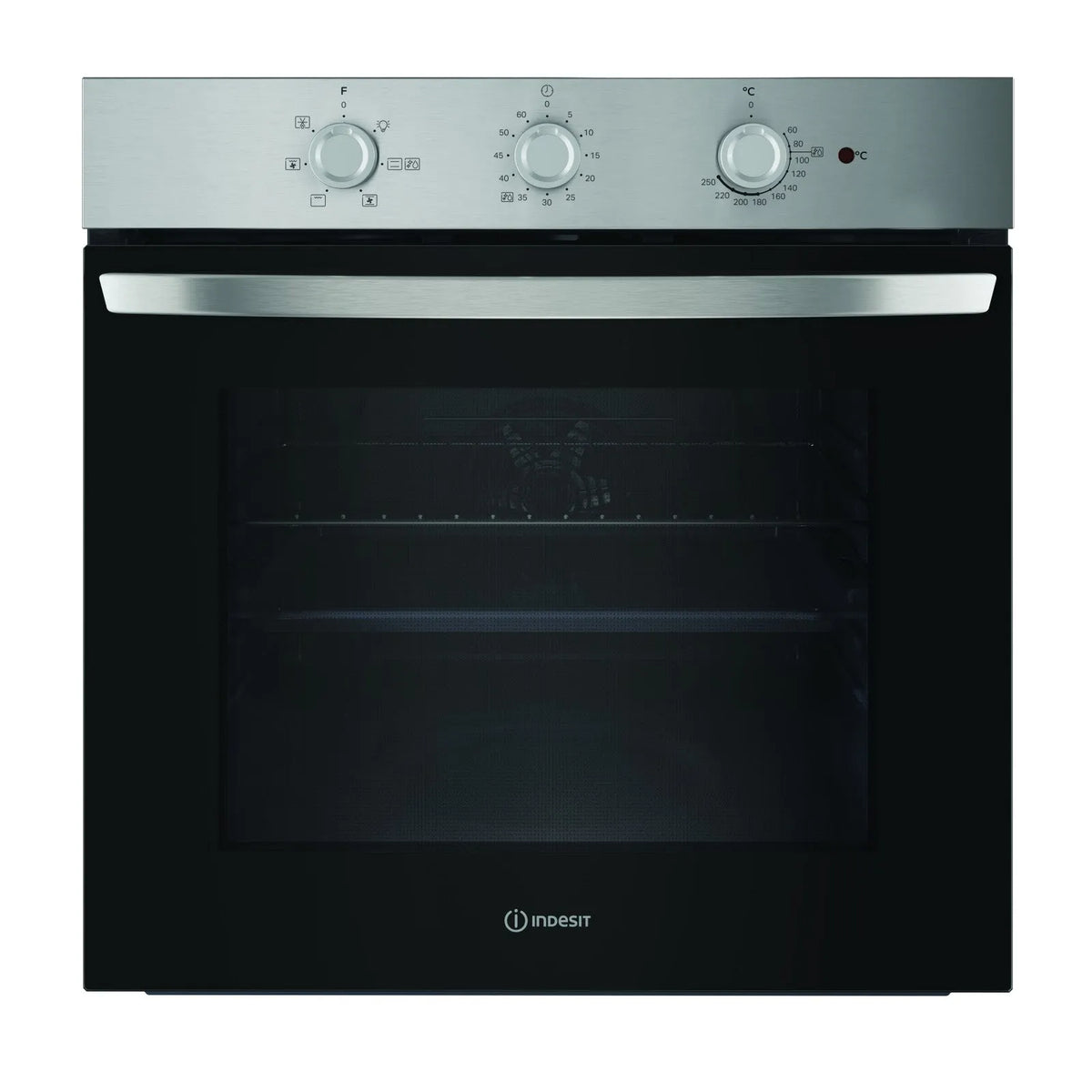 Indesit forno, IO 2350H X Multifunzione per installazione a incasso 66 Litri classe di efficienza energetica A Inox