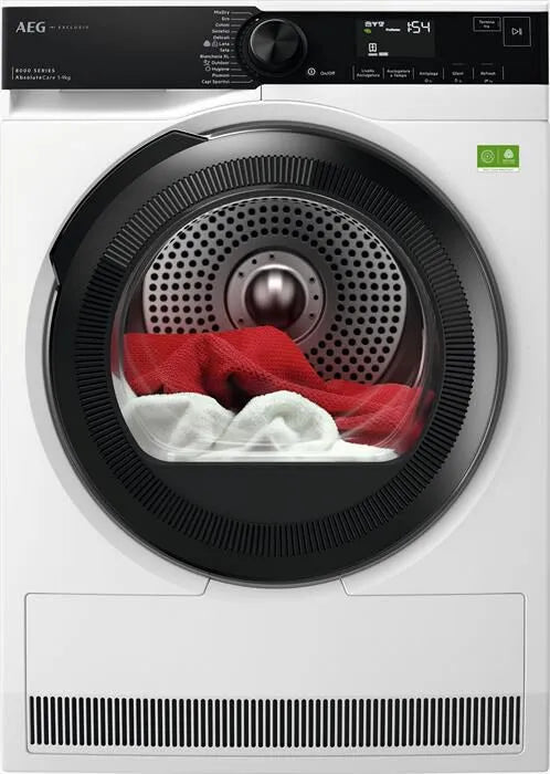 AEG asciugatrice, XTR8HBGH9B 9 Kg Classe B, colore bianco