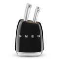 SMEG modello Kbsf02bl, Ceppo Portacoltelli con set coltelli finitura nera