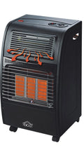 GH09 DCG Eltronic, Stufa a Gas Infrarossi Turbo 4200W 3 Livelli finitura nera per 80m²