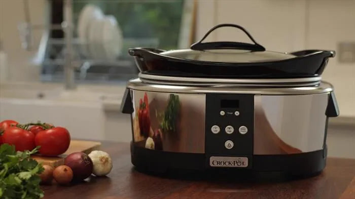 Crock Pot, SlowCooker 5,7 LT, colore argento