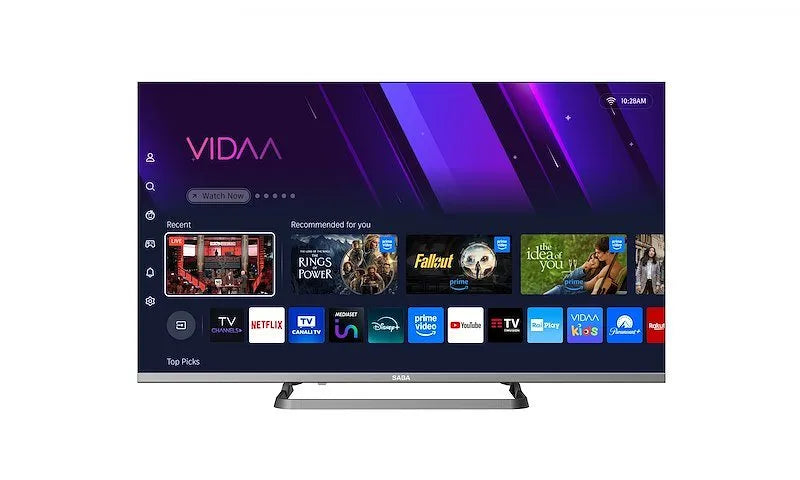 televisore LED, 40' Sa40sm10vda LIGHT GRAY, SABA