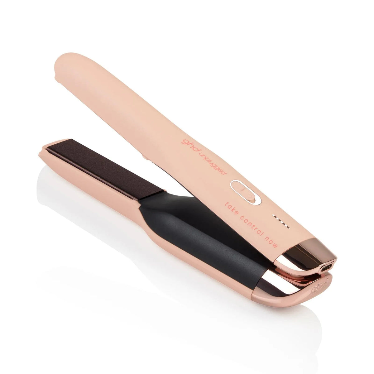 ghd piastra per capelli, Unplugged Styler cordless Edizione Limitata Rosa Pesca