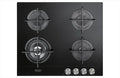 De Longhi piano cottura a gas, NSL 460 N 60cm, colore nero