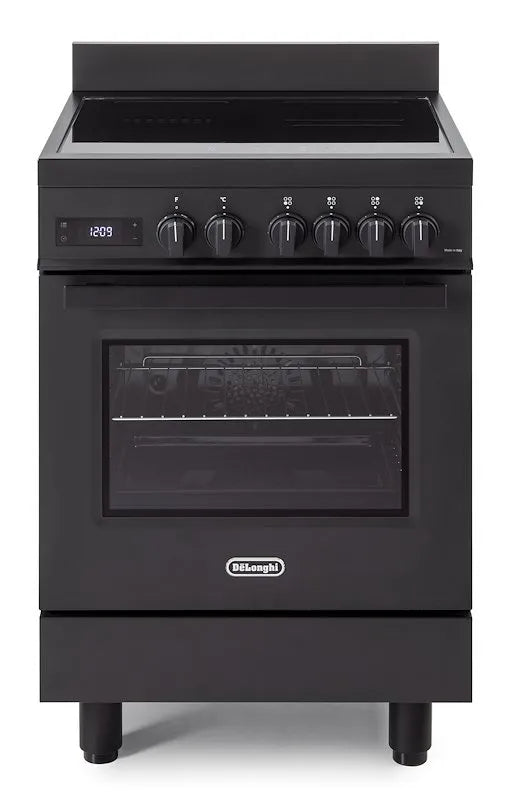 DE'LONGHI forno elettrico, Cucina Elettrica PRO 66 MAL IN finitura nera