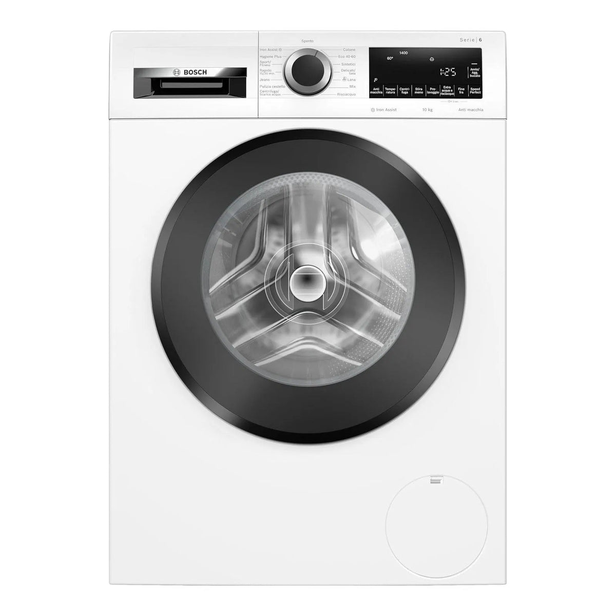 Bosch lavatrice, WGG254Z9II a a carica frontale 10kg 1400 giri/min classe di efficienza energetica A