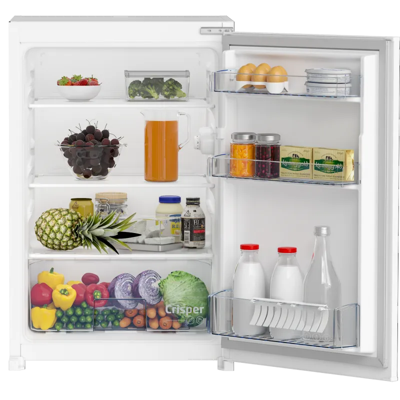 Beko frigorifero, B1804N - Sovrapponibile Statico Monoporta per installazione a incasso 126L 54cm