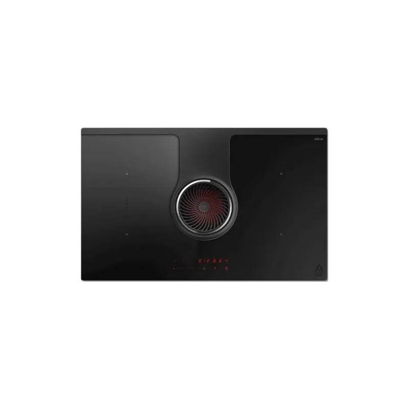 Elica piano cottura a induzione, PRF0196318 NIKOLATESLA ONE EVO BL/A/83 - cappa integrata 83cm aspirante vetro finitura nera classe di efficienza