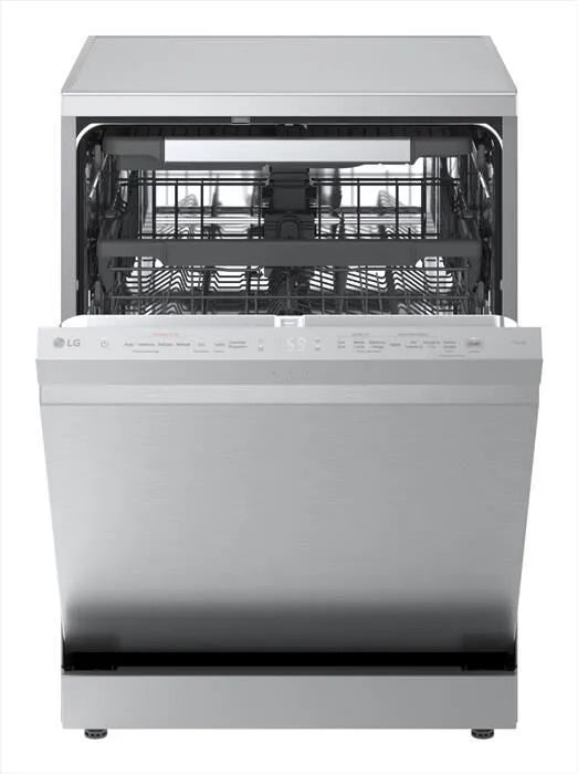 LG lavastoviglie, DF375HVS Classe A 14 coperti, colore argento