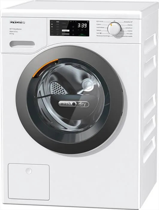 Miele lavasciuga, WTD 165 WPM 8/5 Kg Classe A, colore bianco