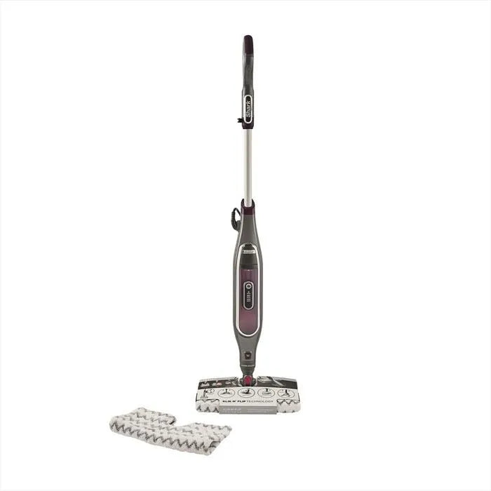 Shark, Scopa a vapore KLIK 'N' FLIP S6003EU, colore bordeaux / grigio metallizzato